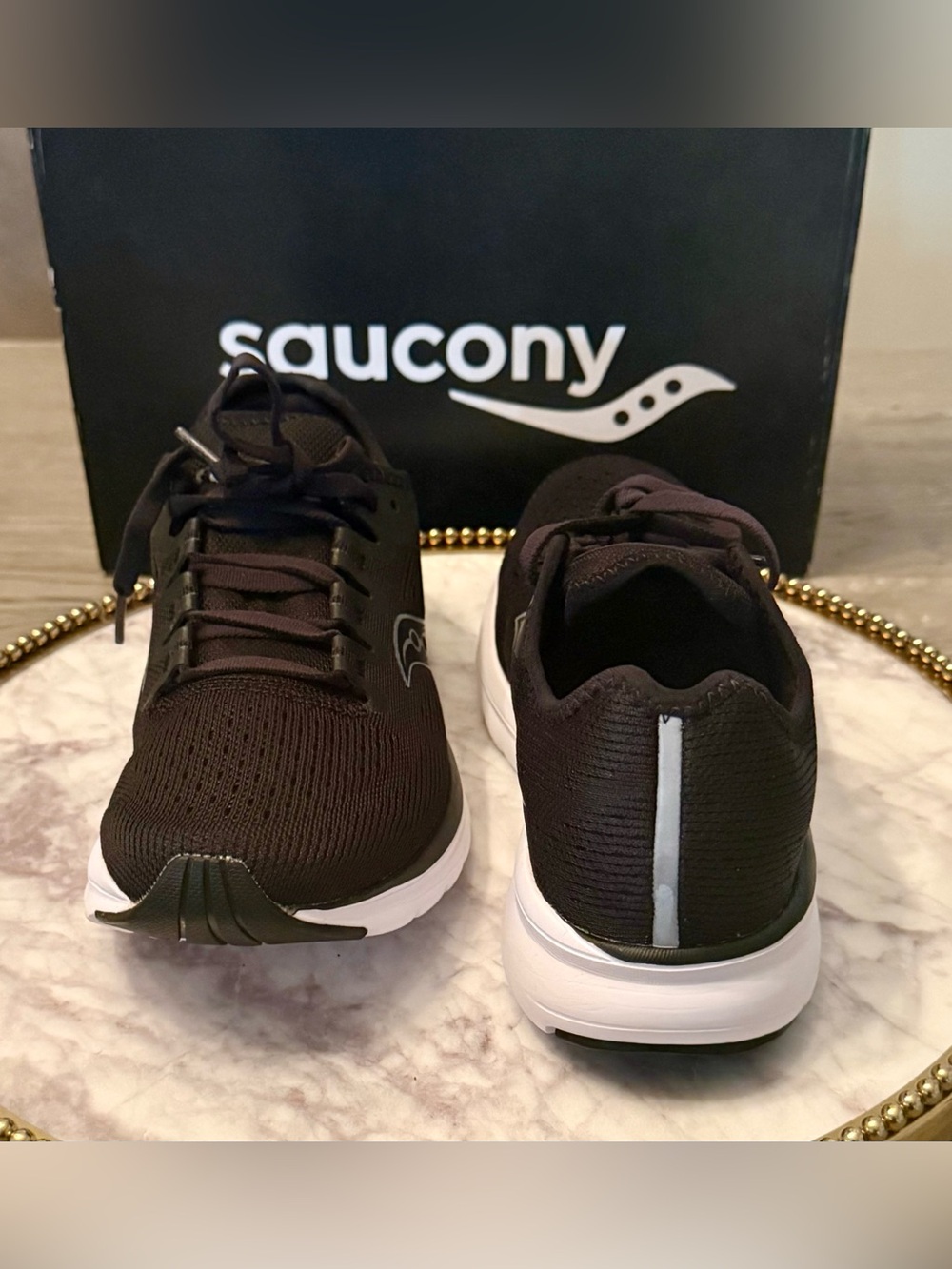 🚨Saucony Versafoam Flare Black Running Shoes | Sz: 6.5 ( NWB) - Picture 6 of 8